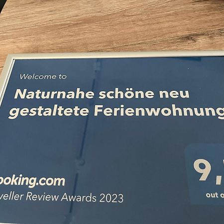 Naturnahe Schoene Neu Gestaltete Ferienwohnung Wurselen Luaran gambar